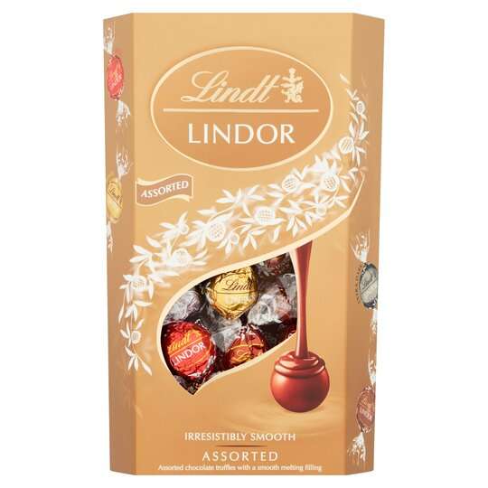 Lindt Lindor Assorted Chocolate Truffles 600g 31p (Selected Stores) @ Tesco
