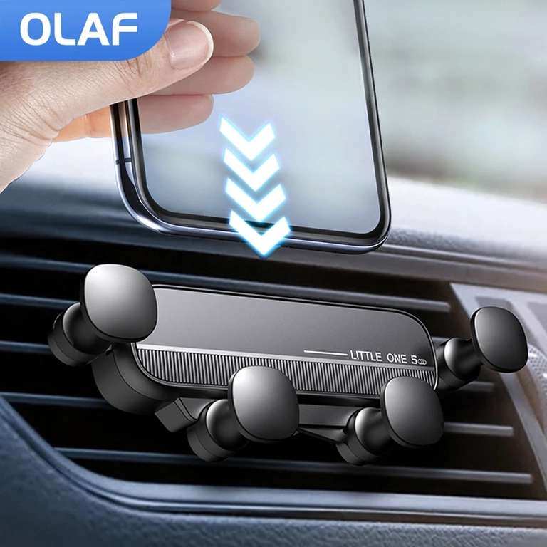 Olaf Gravity Car Phone Holder (Style B Black/White) sold by Aliexpress Kasa Co