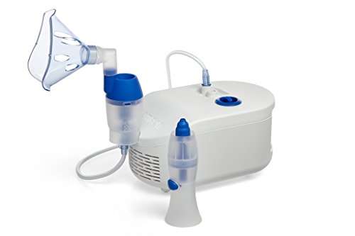 OMRON C102 Total 2-in-1 Nebuliser with Nasal Shower – combined Nebulizer to treat respiratory conditions £34.49 @ Amazon