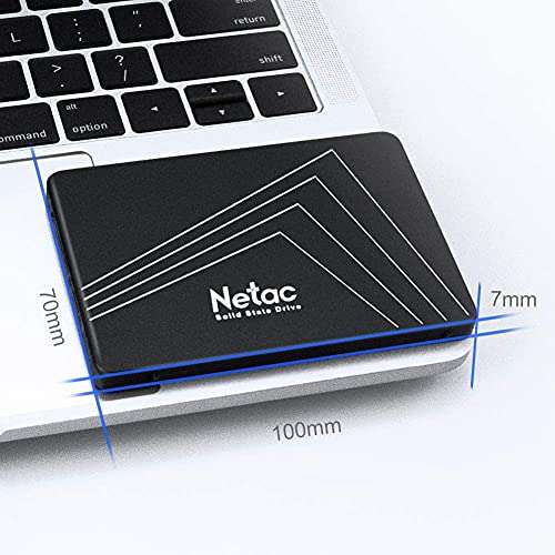 1TB - Netac 2.5" Solid State Drive 3D NAND, SATA,(535/510MB)s R/W) £45.89/240GB - £14.27 Sold by Netac Official store & Fulfilled by Amazon