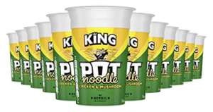 Pot Noodle Chicken and Mushroom Flavour, King Pot Size (12 x 114g Pots) £10.80 / £10.26 subscribe & save at Amazon