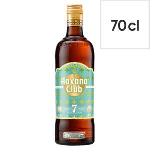 Havana Club 7 Year Old Dark Rum 70Cl 40% (Clubcard Price)