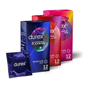 Durex Variety Condom Bundle 36 total £11.90 Dispatches from Amazon Sold by Pennguin UK