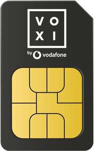 Voxi 90GB data, Unlimited min and text, Unlimited Social, music and Video - Monthly rolling plan (£30 Topcashback)