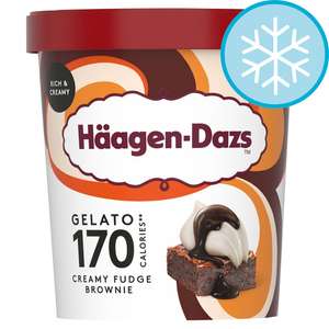 Haagan-Dazs chocolate creamy fudge brownie Gelato 460ml - £1.31 @ Sainsbury's Derby