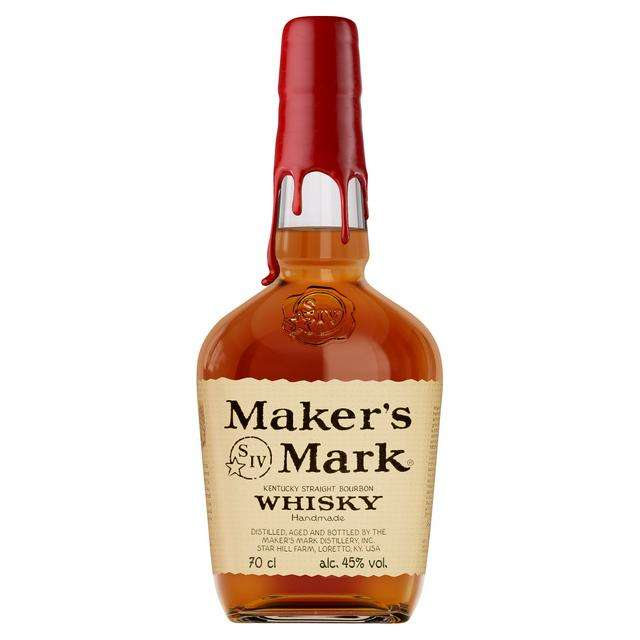 Maker's Mark Bourbon 70cl £23 @ Sainsbury's Kings Lynn