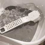Addis Premium Soft Grip Washing Up Dish Brush With Scraper in White and Grey - £1.66 @ Amazon