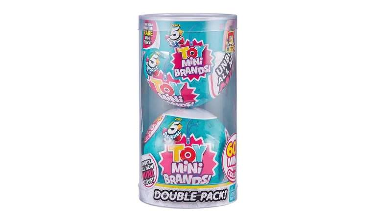5 Surprise Toy Mini Brands Capsule Double Pack by Zuru - £6 with click & collect @ Argos