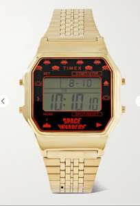 TIMEX + Space Invaders T80 34mm Gold-Tone Watch £51 plus £5 delivery @ Mr Porter