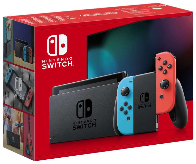 Nintendo Switch Console Neon Red & Blue - £115 (instore only) @ Tesco