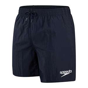 Speedo Essentials 16" Watershorts, Comfortable Fit, Classic Style, Drawstring Waist, Mens - True Navy -Multiple Sizes (2 for £14W/Promotion)