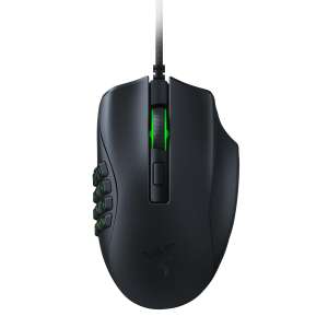 Razer Naga X - Ergonomic Gaming Mouse with 16 Programmable Buttons (2nd Gen Optical Mouse Switches, Advanced 5G Optical Sensor, 85g - Black