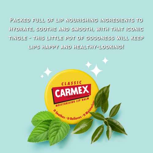 Carmex CLASSIC Moisturising Lip Balm For Dry And Chapped Lips 7.5g £2.32 / £2.20 sub and save @ Amazon