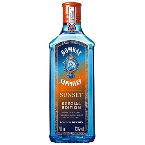 Bombay Sapphire Sunset Limited Edition 70cl only £16.99 @ Amazon Prime Exclusive