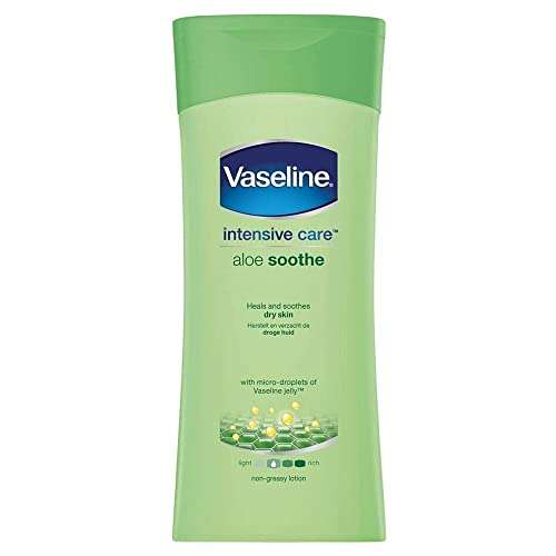 Vaseline Intensive Care Aloe Soothe heals and refreshes skin Body Lotion for dry skin 200ml £1.85 / £1.76 Subscribe & Save @ Amazon