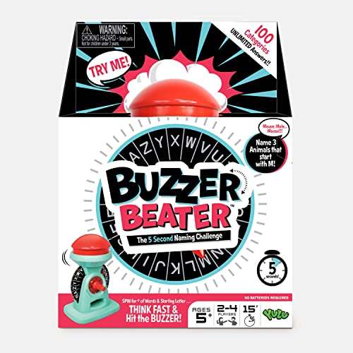 YULU Buzzer Beater, Five Second Interactive Naming Game - £3.64 @ Amazon