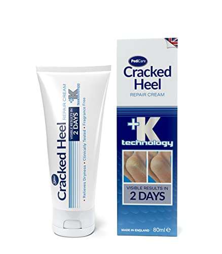 Silkia PEDICARE Cracked Heel Repair Cream 48hr Active Skin Repair Clinically Tested 80 ml £2.00 @ Amazon