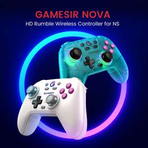 GameSir Nova Wireless Switch Controller with Hall Effect / Tri-mode connectivity/ RGC colour@ GameSir Official Store