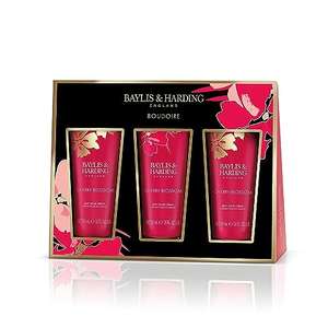Baylis & Harding Boudiore Cherry Blossom Luxury Hand Treats Gift Set (Pack of 1) - Vegan Friendly