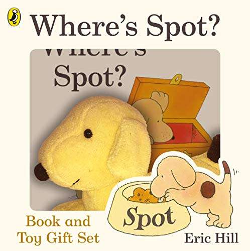 Where's Spot? Book & Toy Gift Set Board Book By Eric Hill £7 @ Amazon