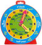 Premier Stationery Clever Kidz Magnetic Clever Cloc