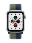 APPLE Watch SE Cellular - Silver Aluminium with Abyss Blue & Moss Green Sports Loop, 40 mm - £209.97 + Free Click & Collect @ Curry's