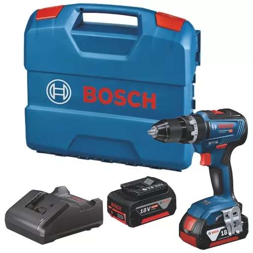 Bosch GSB 18V-55 18V 2 X 5.0AH LI-ION Coolpack Brushless Cordless Combi Drill - £149.99 @ Screwfix