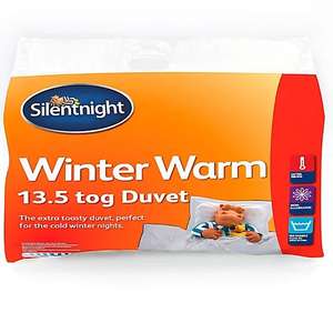 Silentnight 13.5 tog Winter warm Single Duvet £14 (Free Collection) @ B&Q