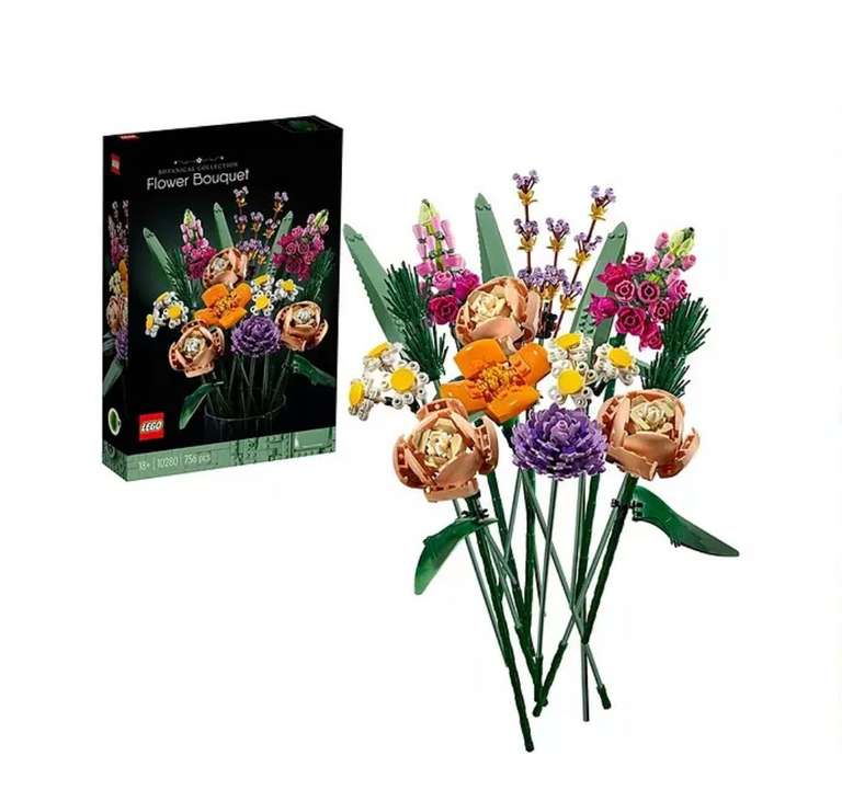 LEGO Icons Botanical Flower Bouquet 10280. free click & collect delivery