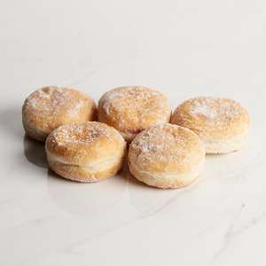 Morrisons Cake Shop Donuts, Strawberry, Raspberry, Custard, Chocolate & Orange x5 pack - 65p instore @ Morrisons