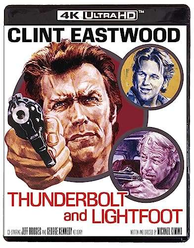 Thunderbolt and Lightfoot 4k UHD + Blu-ray sold & dispatched by Amazon US