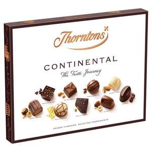 Thorntons Continental Collection 264g - £4.75 @ Ocado