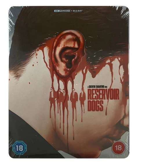 Reservoir Dogs Limited Edition Steelbook [4K Ultra HD + Blu-Ray] £18.99 @ Amazon