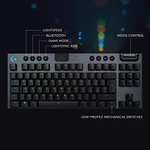 Logitech G915 LIGHTSPEED TKL Tenkeyless Wireless Mechanical Gaming Keyboard - Like New £131.62 @ Amazon