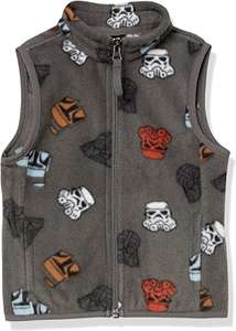 Amazon Essentials Disney | Marvel | Star Wars Boys' Polar Fleece Vests from £3.32 @ Amazon