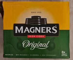 Magners Original x8 500ml Bottles £4.50 instore @ Sainsburys Harrogate