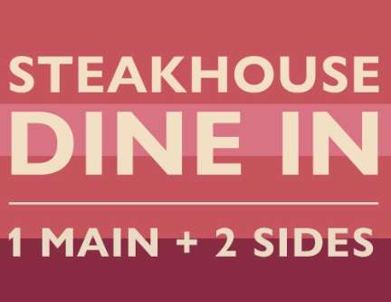 Steak Dine-In offer - Pack of steaks and 2 sides £10 at Waitrose