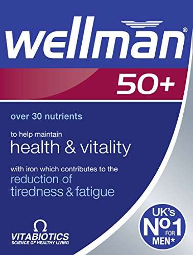 Vitabiotics Wellman 50+, 30 Tablets £6 / £5.7 Subscribe and Save @ Amazon