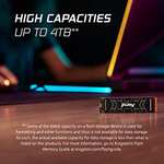 1TB - Kingston Fury Renegade PCIe 4.0 NVMe SSD - 7300MB/s, 3D TLC, 1GB Dram, 1000 TBW - £45.84 / 2TB - £90.69 Prime Exclusive @ Amazon DE