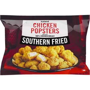 Iceland Southern Fried Chicken Popsters 220g 50p instore @ The Food Warehouse Leeds Beeston