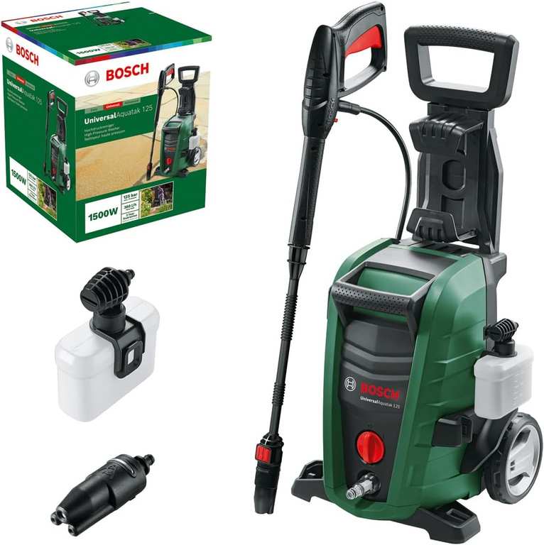 Bosch High Pressure Washer UniversalAquatak 125 (1500W, pressure: 125 bar, max. flow rate: 360 l/h)