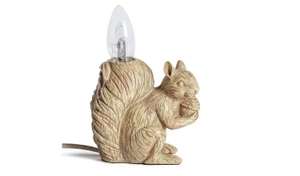 Argos Home Cyril The Squirrel Table Lamp Light Wood £5.40 Free C&C @ Argos