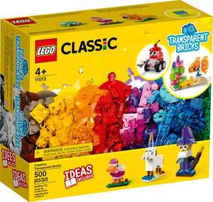 LEGO Classic 11013 Creative Transparent Bricks Building Set - £15 With Free Click and Collect @ Argos