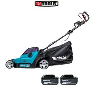 Makita DLM382Z Twin 18V/36V LXT Cordless Lawn Mower With 2 x 5.0Ah Batteries @ eBay / top_tools