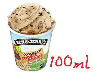 Ben & Jerry's Ice-Cream Tubs 100ml (Fudge Brownie & Cookie Dough; Vegan Friendly non-dairy) £1 @ Poundland (Ipswich)