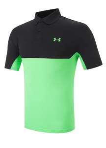 Under Armour Performance 2.0 Colourblock Polo, Small - £11.45 delivered with code @ County Golf