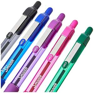 Zebra Z-Grip Smooth Retractable Ballpoint Pens, 5 Count £2.50 @ Amazon