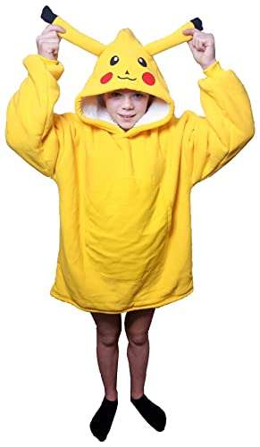 Pikachu Oversized Hoodie £16.99 Sold by Pyjamas R Us and Fulfilled by Amazon