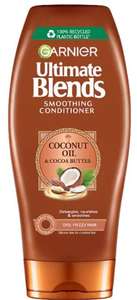 Garnier Ultimate Blends Coconut Oil Conditioner 360ml For £1 click and collect @ Superdrug