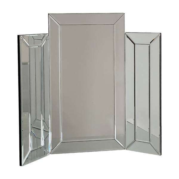 Bevelled Vanity Dressing Table Mirror - Half Price - Free Click & Collect - £15 @ Homebase